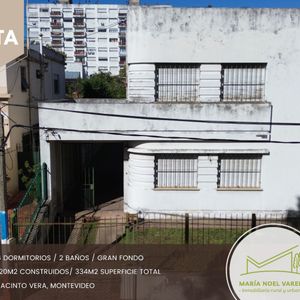 Oportunidad: Casa 4 Dormitorios Con Amplio Fondo En Jacinto Vera