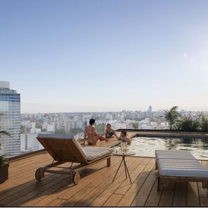 Pocitos Monoambiente En Pozo- Piscina, Solarium,parrillero, Laundry