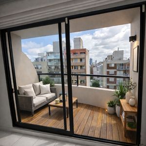 Venta Apartamento 1d,  Balcón Al Frente Piso Alto  21 De Setiembre Y Sarmiento