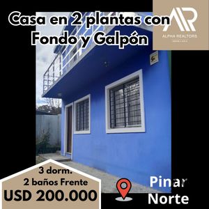 Casa En Venta 3 Dorm. En El Pinar Norte