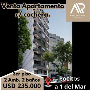 Apartamento En Venta En Pozo C/ Cochera En Pocitos