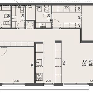 Apartamento De 3 Dormitorios, Con Balcón Y Parrillero. Entrega: Fines 2027