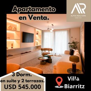 Venta Apartamentos 3 Dormitorios Villa Biarritz Con Cochera