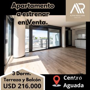Apartamento En Venta En Aguada / Centro. 3 Dorm. Terraza.