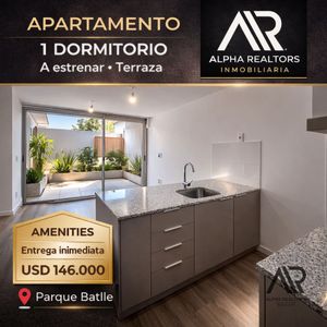 Apartamento En Venta. 1 Dorm. En Parque Batlle