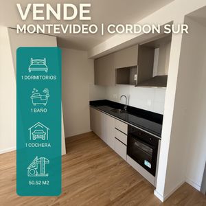 Venta Apartamento 1 Dormitorio En Cordón Sur, Orientación Norte Y Bajos Gastos