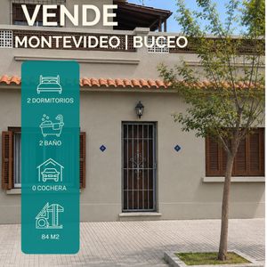 Se Vende Casa De Dos Dormitorios Y Dos Baños En Buceo Con Terraza