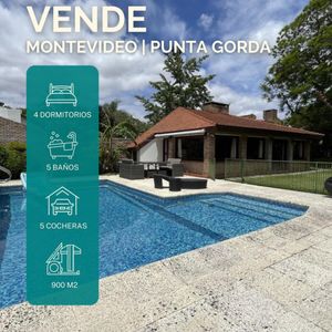 Hermosa Residencia En Punta Gorda 4 Dormitorios Y 3 Baños Con Piscina.