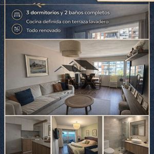 Venta Apartamento 3 Dormitorios Renovado, Pocitos, T