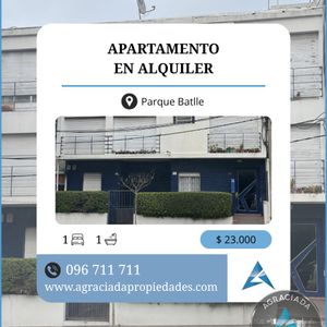 Apartamento En Alquiler En Parque Batlle