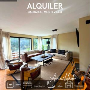 Exclusivo Apartamento En Alquiler Amueblado En Carrasco