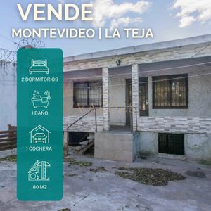 Venta De Casa De 2 Dormitorios En La Teja Apta Para Anv