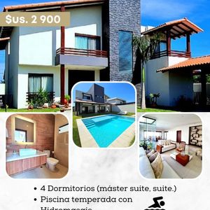 Casa En Alquiler En Santa Cruz La Vieja, Urubó