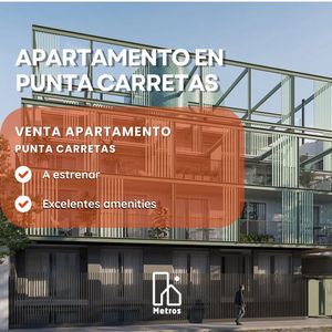 Venta Apartamento 1 Dormitorio Punta Carretas - Terraza Al Norte + Gje Opcional
