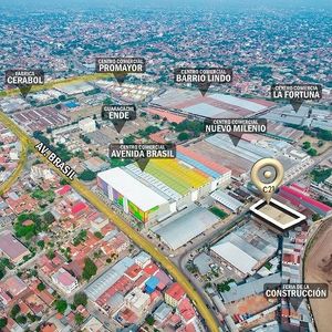 Centro Comercial En Venta- Nuevo Barrio Lindo Av. Brasil 3/4to Anillo