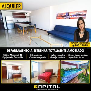 Alquilo Departamento Amoblado En Equipetrol 1 Dor.