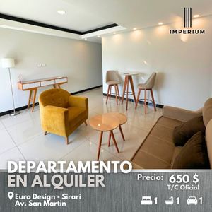 Departamento De 1 Dorm Amoblado En Alquiler – Euro Design