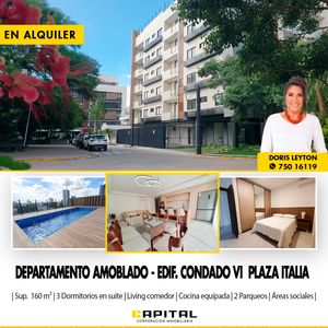 En Equipetrol Alquilo Departamento Amoblado De Lujo