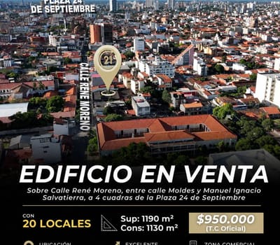 Edificio Comercial En Venta 