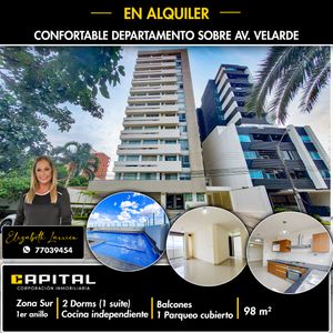 Departamento En Alquiler Zona Centro Avenida Velarde