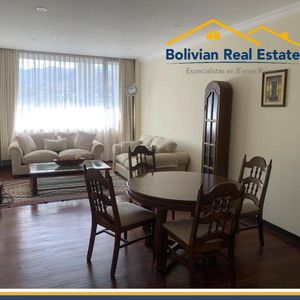 Calacoto A Pasos De La Calle 21 – Bonito Departamento Amoblado En Alquiler 