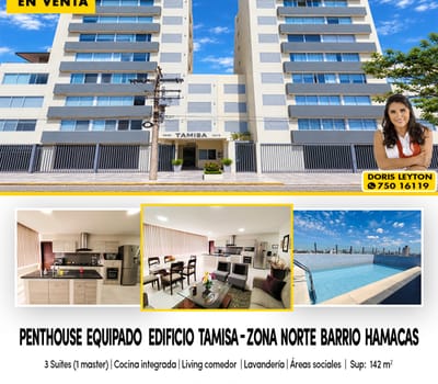  Penthouse En Venta – Edificio Tamisa