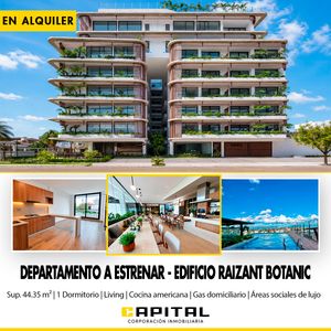 Departamento De 1 Dormitorio En Alquiler Edif Raizant