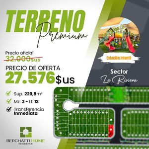 Terreno Premiun Zona Norte 