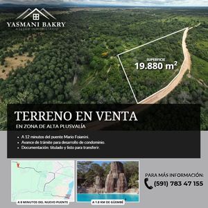 Terreno En Venta En El Urubo 