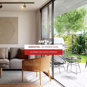 Venta De Apartamento De 2 Dormitorios En Malvin Con Patio De 37,95m2