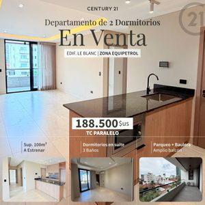 Departamento De 2 Suite En Venta En Edificio Eurodesing Leblanc
