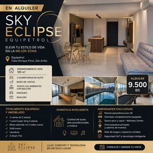 Departamento Amoblado En Alquiler En Equipetrol