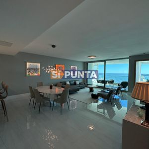 Espectacular Apartamento En Alquiler En La Torre Mas Lujosa De Punta Del Este