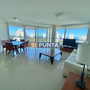 Alquiler Temporario De Apartamento De 3 Dormitorios Y Servicio En Edificio Ocean Drive Punta Del Este