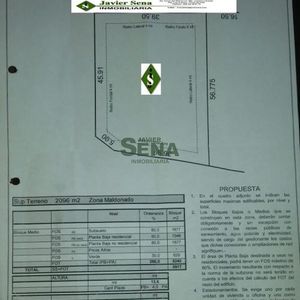 Venta De Terreno En Leandro, 2096m2 De Tierra, Para Construir En Altura Y Locales.