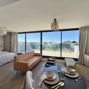 Alquiler Apartamento Monoambiente Parque Miramar Avenida Las Americas Terraza 24m2 Garajex2