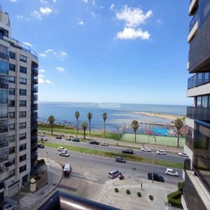 Venta Y Alquiler Apartamento Punta Carretas 3 Dormitorios Teru Y Rambla Vista Mar 2 Garajes Parrilla