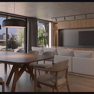 Venta Apartamento 1 Dormitorio Pocitos Ed. Noir Vista A Pasos De Rambla Con Patio