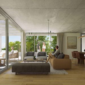 Venta Apartamento 2 Dormitorios Parque Miramar Avenida A La Playa Ed. Le Lac Terraza Y Patio Parrill