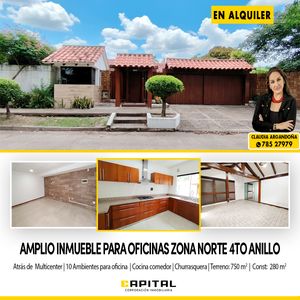 Amplio Inmueble Alquiler Para Oficinas Zona Norte