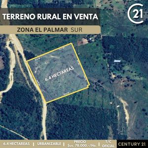Terreno Rural, El Palmar Sur