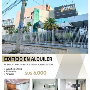  Edificio En Alquiler  Av. Busch, Santa Cruz