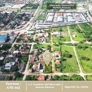 Terreno En Venta En Esquina-zona Nuevo Mercado Abasto