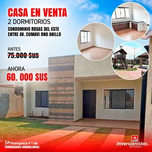 Casa En Venta De 2 Dormitorios En Condominio