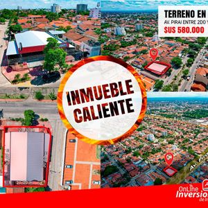 Terreno En Venta Sobre La Av. Pirai Uso De Suelo Mixto
