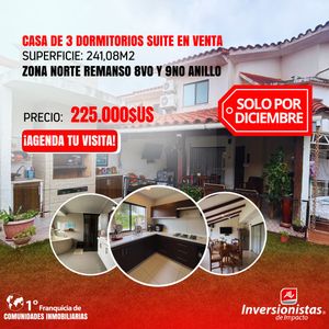 Casa De 3 Dormitorio En Suite + 2 Cuarto De Servicio 