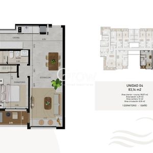 Apartamento A Estrenar, De 2 Dormitorios En Playa Brava!