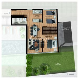 Apartamento De 2 Dormitorios En Edificio See Bosque