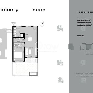 Apartamento De 1 Dormitorio En La Fortuna, Maldonado