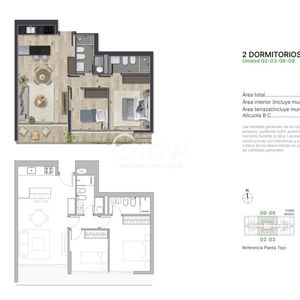 Apartamento 2 Dormitorios Pronto Para Ocupar!